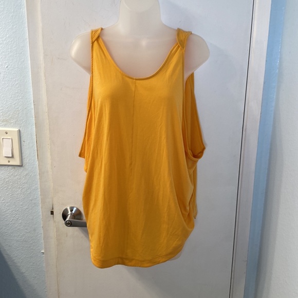 PrAna Mariposa Orange Tank Top Size XL - Picture 3 of 11